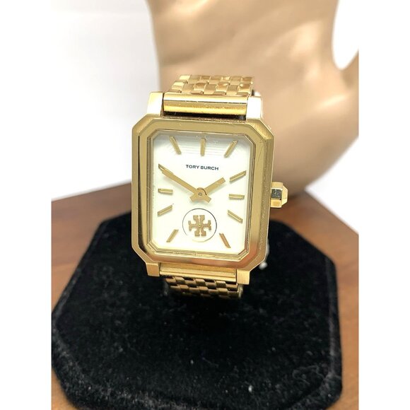 Tory Burch Accessories - Tory Burch Women's Watch TBW1500 Robinson Cream Dial Gold Quartz Stainless Steel